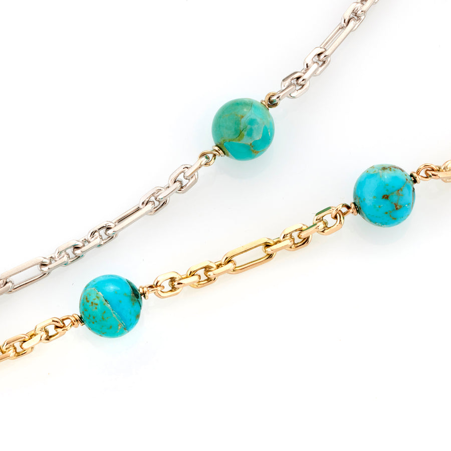 Turquoise Vacation Anklet