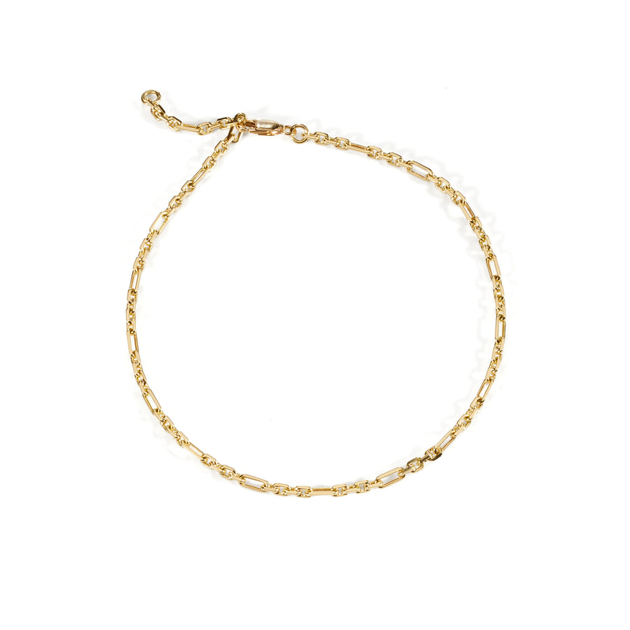 9ct Yellow Gold Summer Anklet