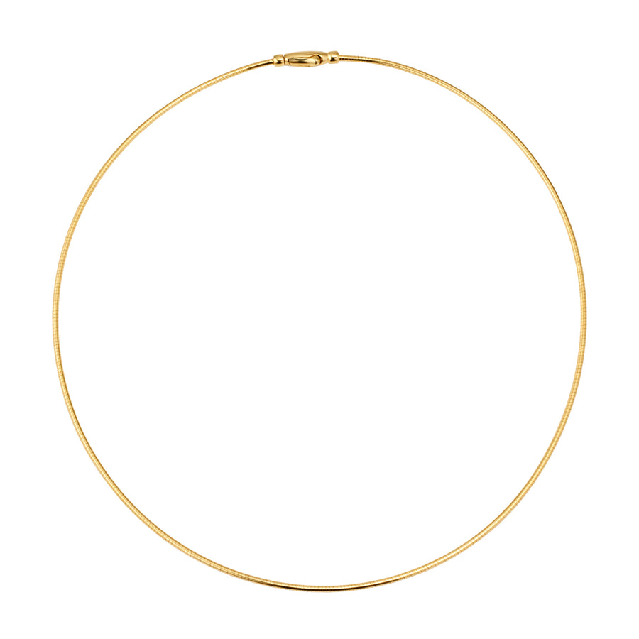 **Limited Edition** 18ct Yellow Gold Omega Necklace