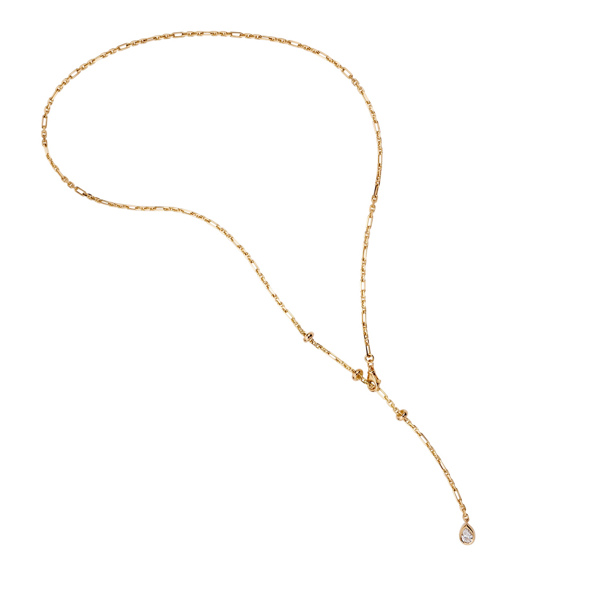 18ct Diamond Lariat – Olivia Bond Diamonds